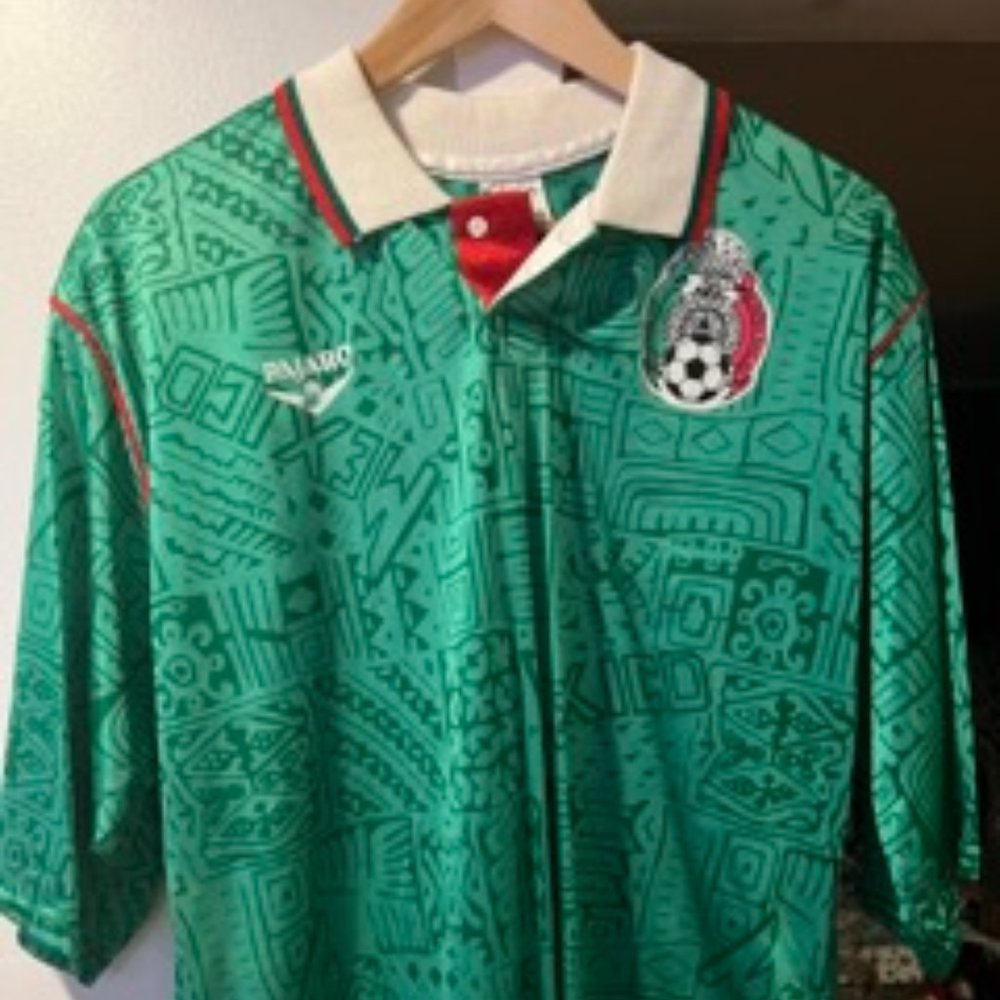 Vintage Mexico Soccer Jersey